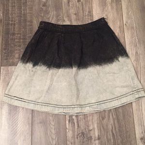 Ombré Denim Skirt
